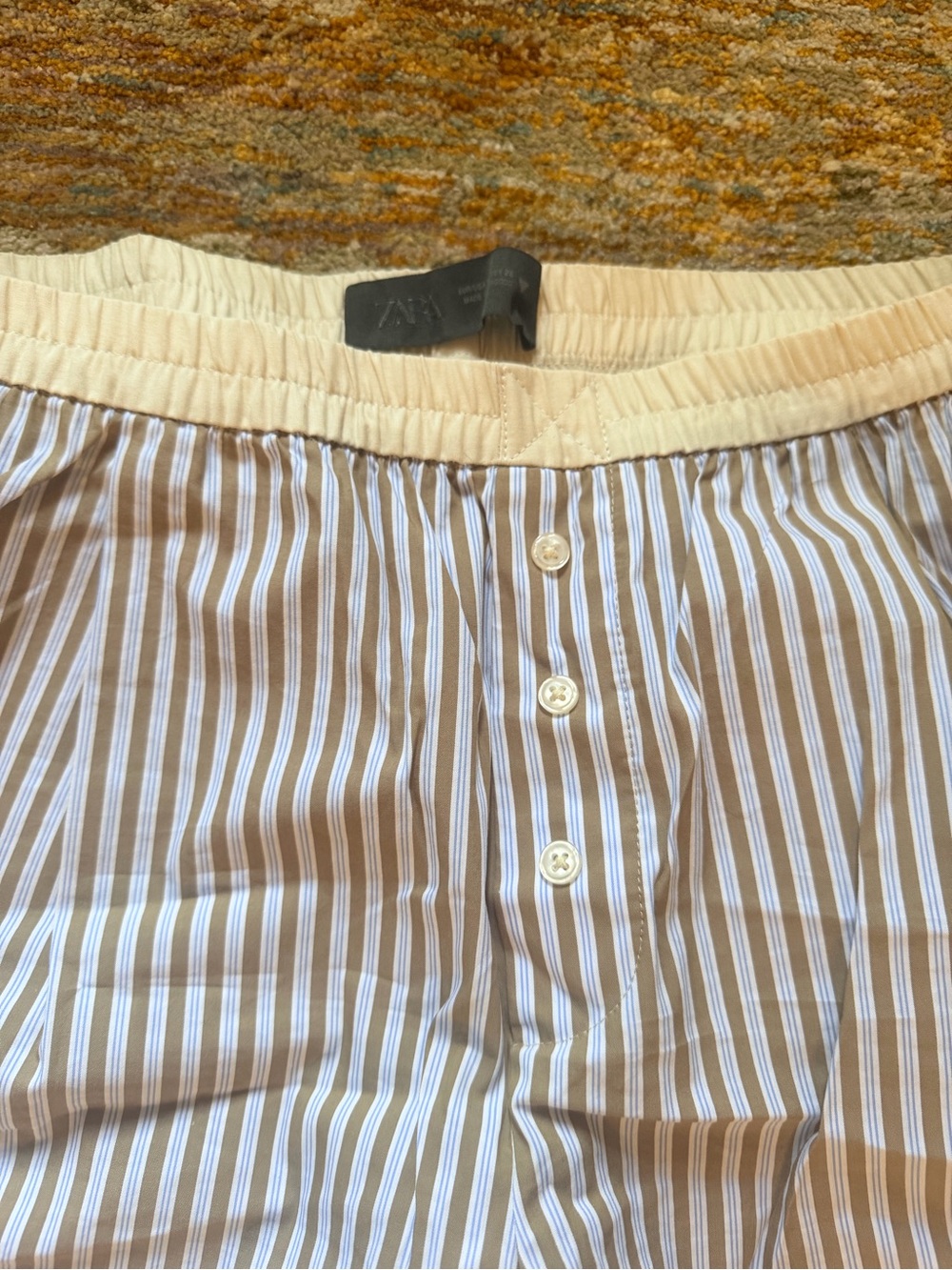 Striped Wide-Leg Women’s Pants - Picture 4 of 4